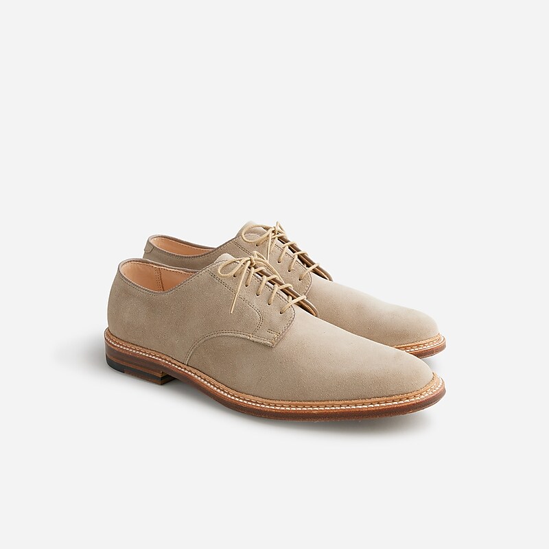 J.Crew Alden® for J.Crew plain-toe Dover bluchers Milkshake Factory Promo | 69WZEGLSM