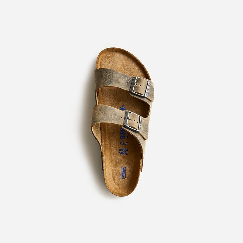 J.Crew Birkenstock® Arizona soft-footbed sandals Khaki Online | 89GFJTMNK