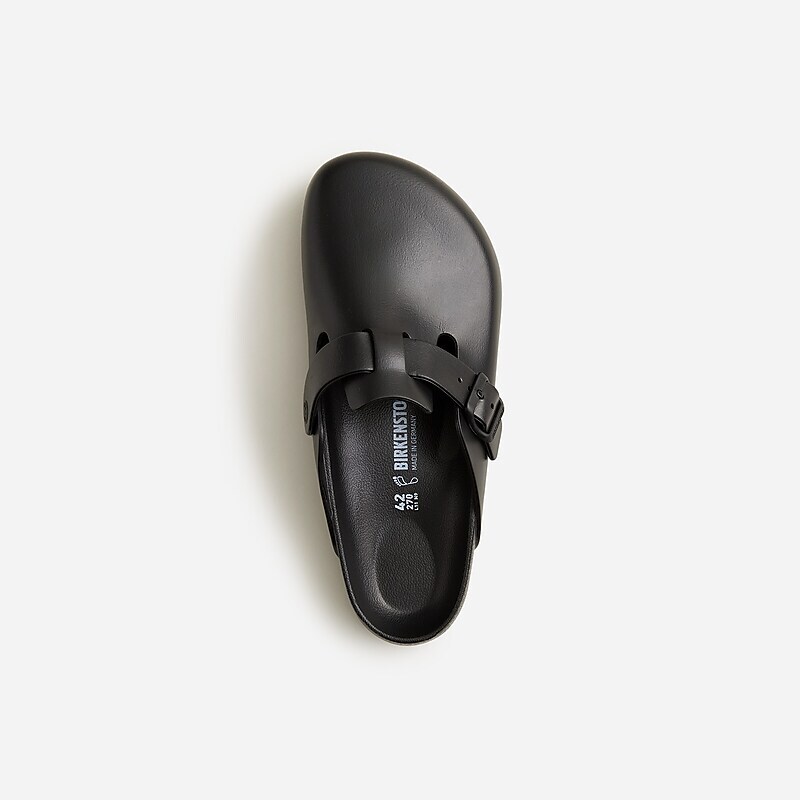 J.Crew Birkenstock® Boston EVA sandals Black Eva Clearance | 45USCYAIV