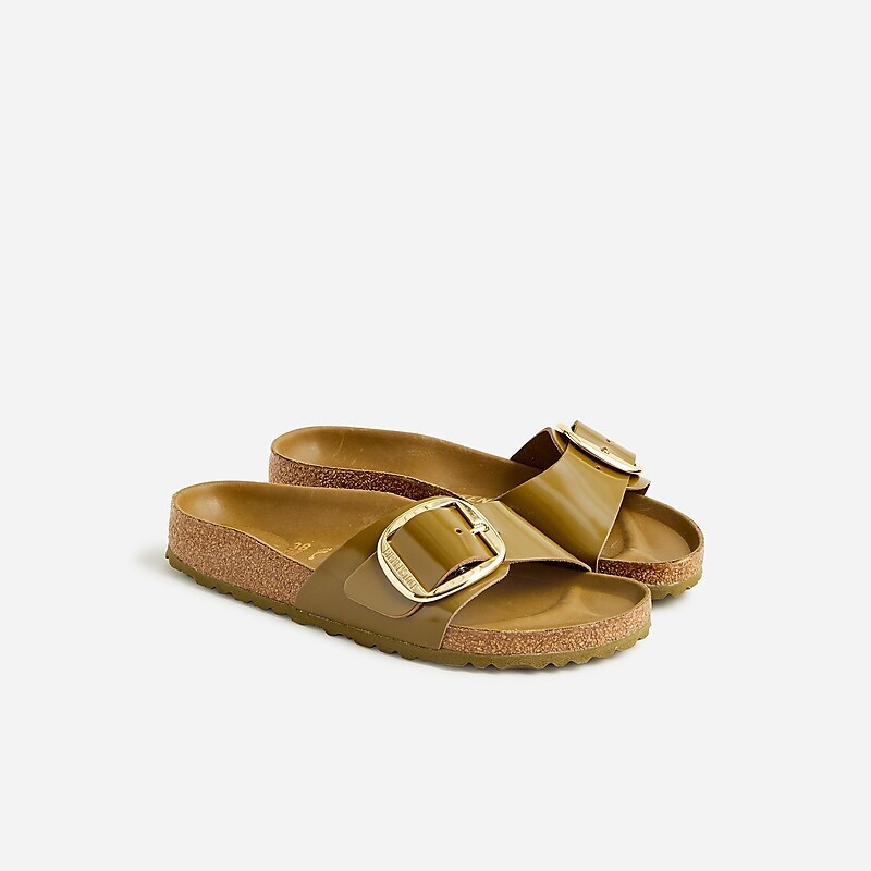 J.Crew Birkenstock® Madrid big-buckle sandals Green Outlet | 93LXMHTRK