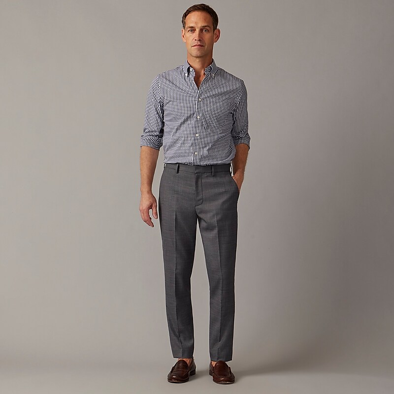 J.Crew Bowery dress pant in wool blend Classic Grey USA | 14OACGYZM