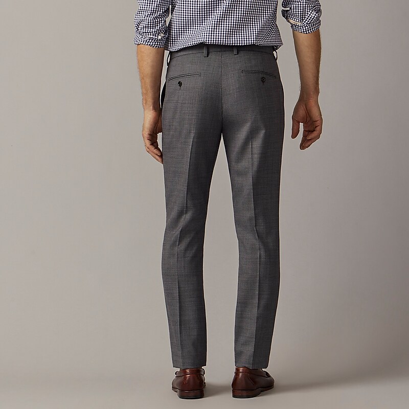 J.Crew Bowery dress pant in wool blend Classic Grey USA | 14OACGYZM