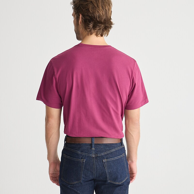 J.Crew Broken-in T-shirt Crushed Beet Sale | 20INFZJVX