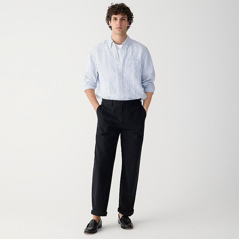 J.Crew Classic chino pant Black Outlet | 90JDETNHL