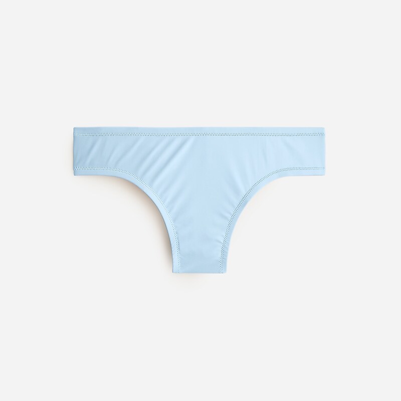 J.Crew Classic full-coverage bikini bottom Blue Mist Factory Promo | 60OYTUQXB