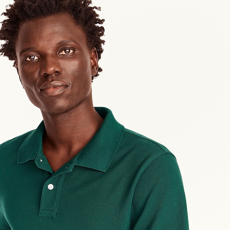 J.Crew Classic piqué polo shirt Deep Alpine Outlet Online | 71TARQSNM