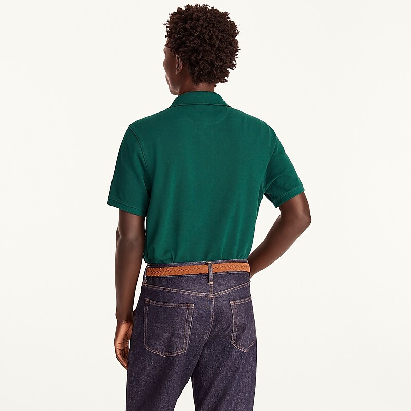 J.Crew Classic piqué polo shirt Deep Alpine Outlet Online | 71TARQSNM