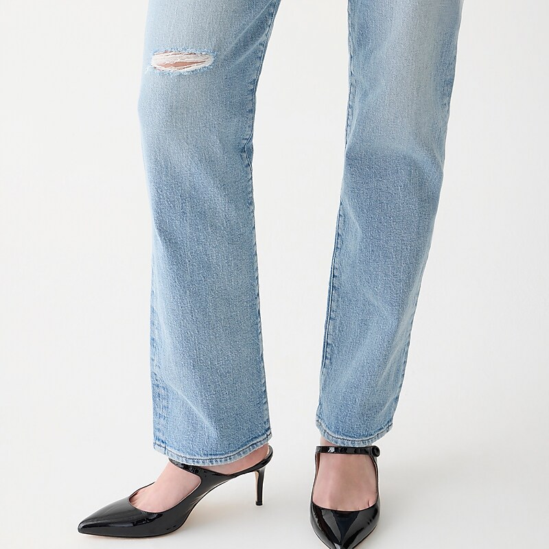 J.Crew Classic straight jean Tompkin Wash USA | 10WCQULXF