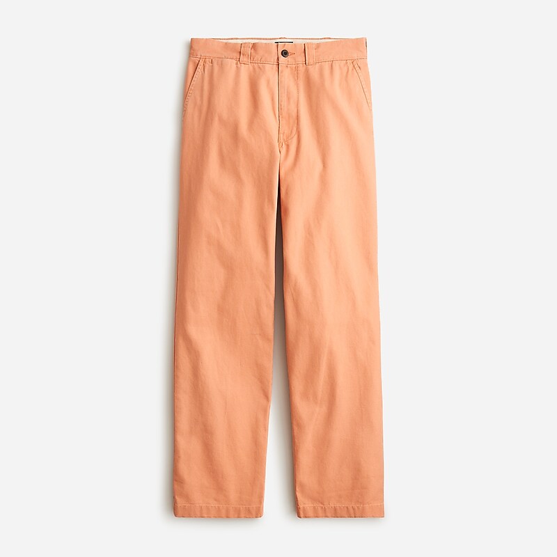 J.Crew Classic trouser in canvas Peach Orange Clearance | 46CMPZNOQ