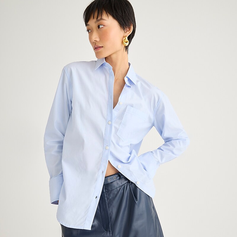 J.Crew Collection garçon embellished shirt Blue Online | 82ZXHEVDP