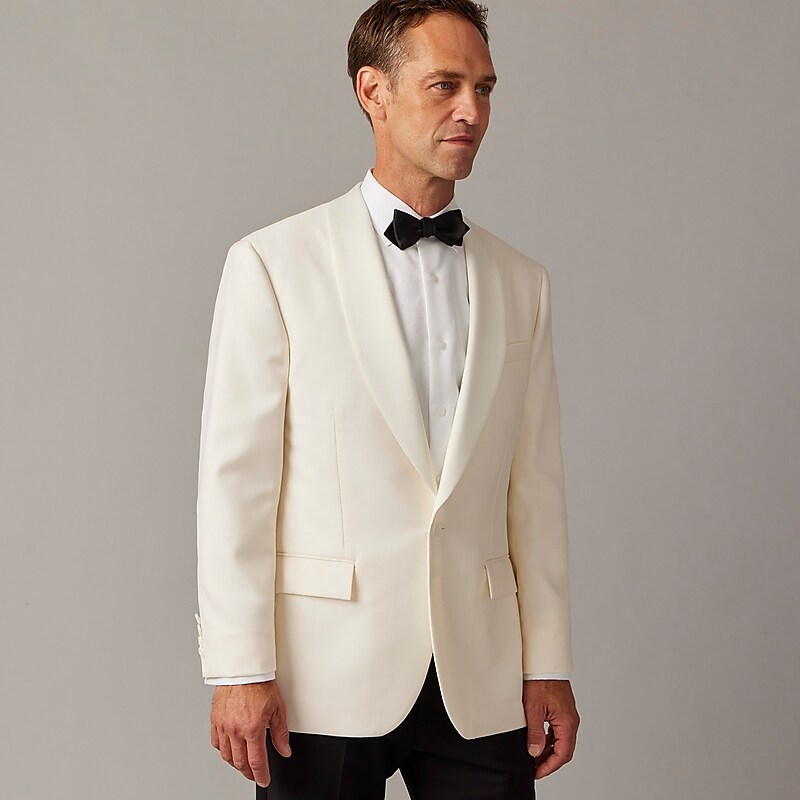 J.Crew Crosby Classic-fit dinner jacket in Italian wool Antique Linen Clearance | 36YFRQTVL