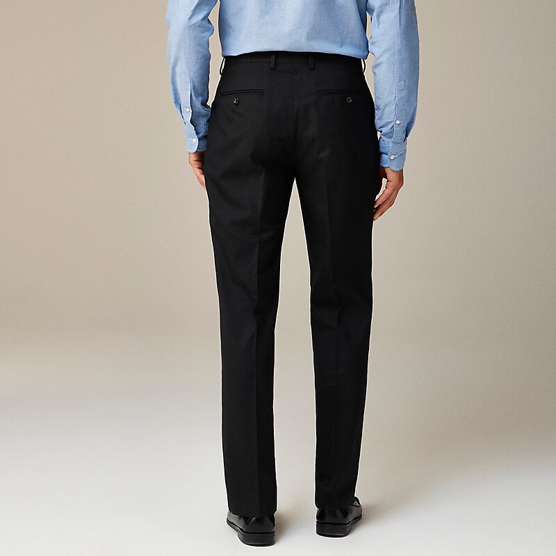 J.Crew Crosby Classic-fit suit pant in Italian wool Black Clearance | 48OLNHJUR