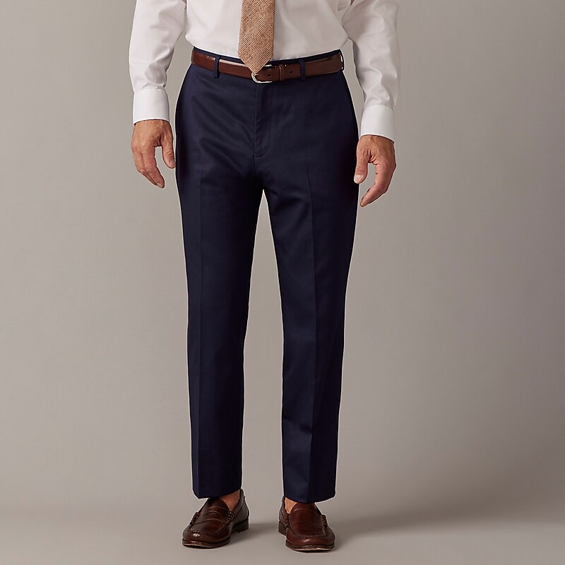 J.Crew Crosby Classic-fit suit pant in Italian chino Navy Online | 86DZYIMRQ