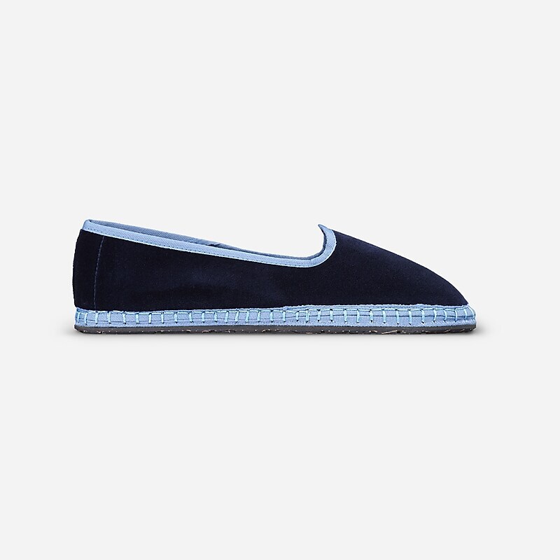 J.Crew Flabelus Agatha slippers Blue Factory Promo | 67MVCFORG