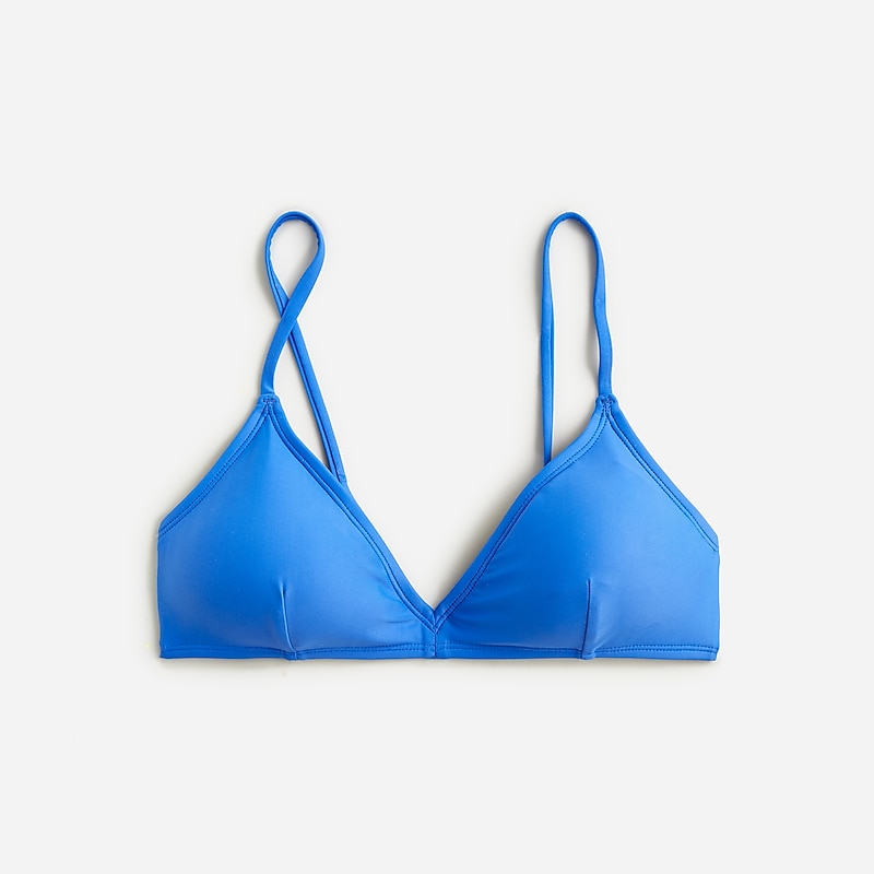 J.Crew French bikini top Sail Blue Sale | 29LDHKITW