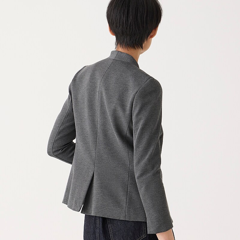 J.Crew Going-out blazer in stretch twill Hthr Dove Outlet | 93MFLZDES