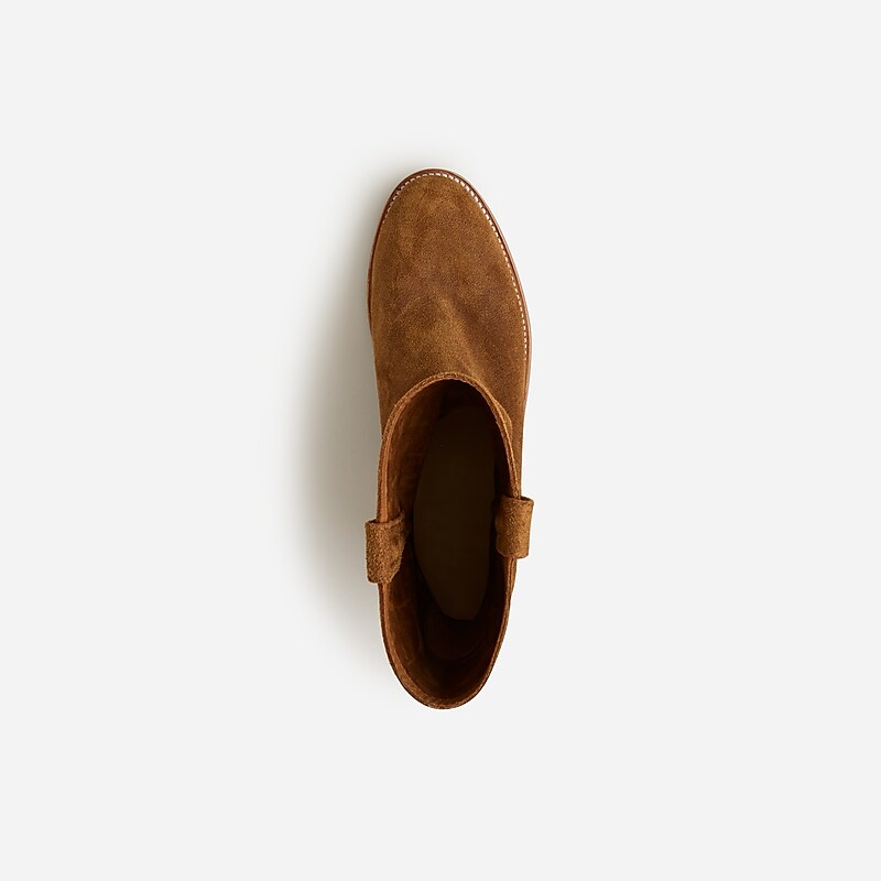 J.Crew Hambleton X J.Crew Roper boots in roughout suede Waxed Snuff Suede Factory Outlet | 56LEJTVFY