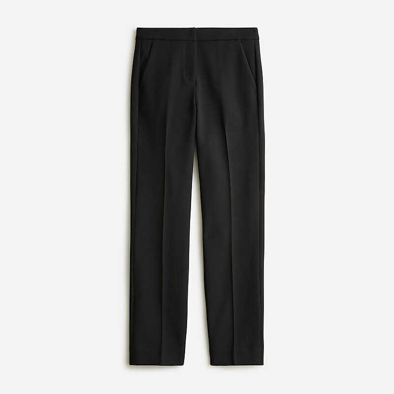 J.Crew Kate straight-leg pant in four-season stretch Black Online | 05OKPJRCT