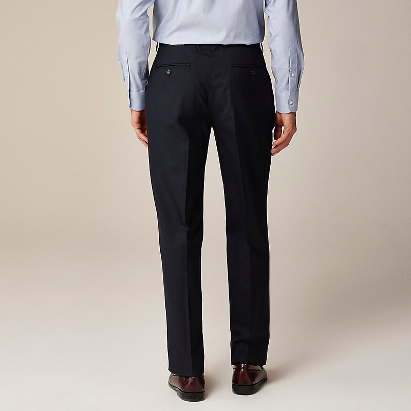 J.Crew Kenmare Relaxed-fit suit pant in Italian wool Deep Navy USA | 13XNSJWFL