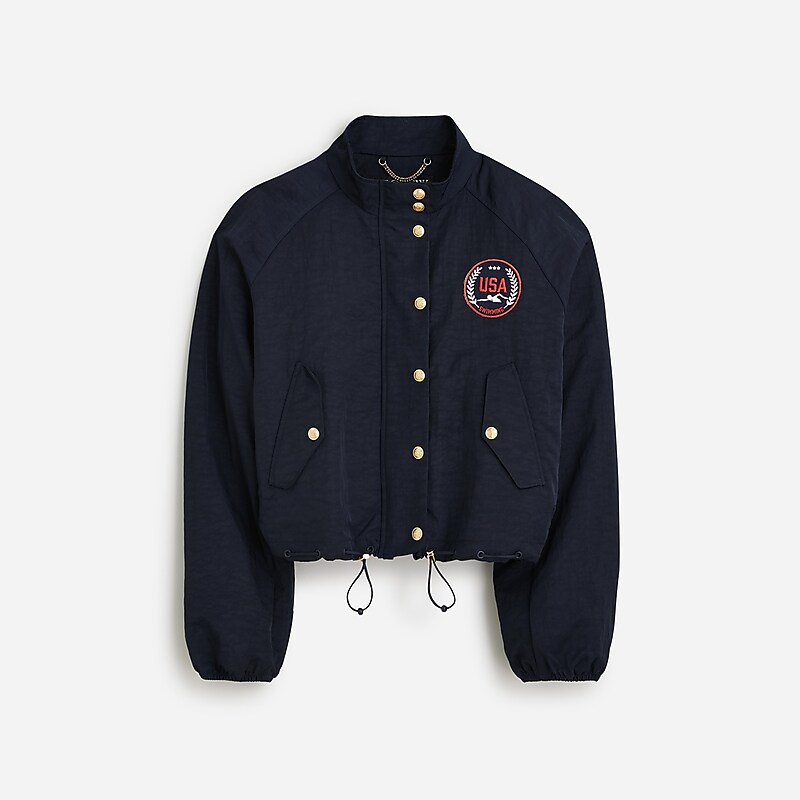 J.Crew Limited-edition USA Swimming® X J.Crew bomber jacket Team Usa Windbreaker Sale | 25BUWSXIL