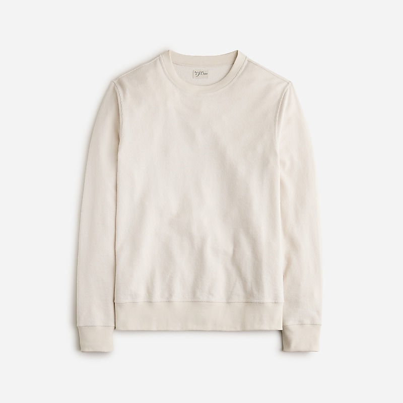 J.Crew Long-sleeve textured sweater-tee Natural USA | 17YTORNQZ