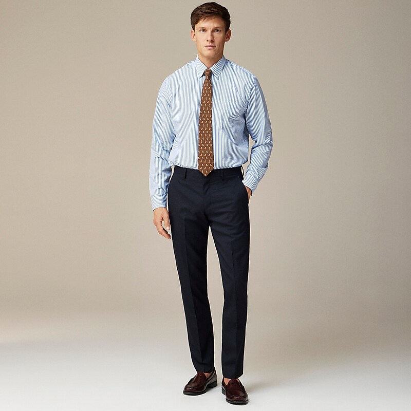 J.Crew Ludlow Slim-fit suit pant in Italian wool Deep Navy Outlet Online | 78VIHCQEN