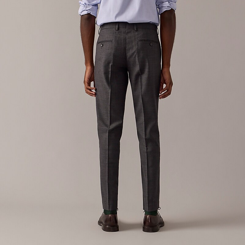 J.Crew Ludlow Slim-fit suit pant in Italian stretch worsted wool Charcoal Sale | 27JMXUDSF