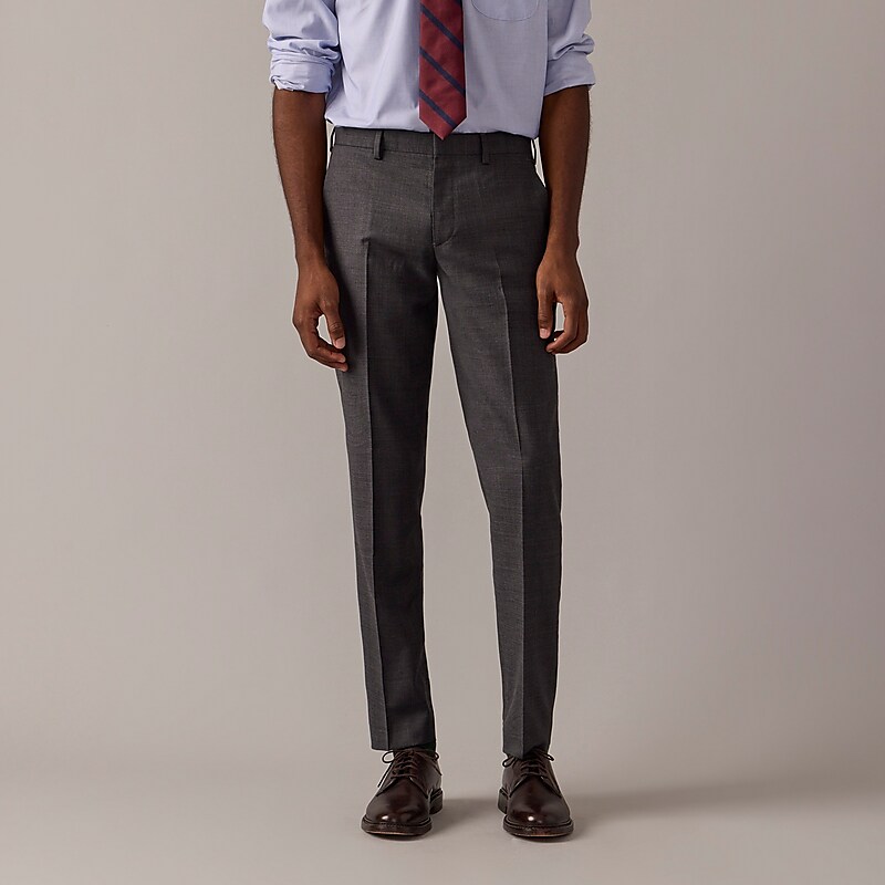 J.Crew Ludlow Slim-fit suit pant in Italian stretch worsted wool Charcoal Sale | 27JMXUDSF