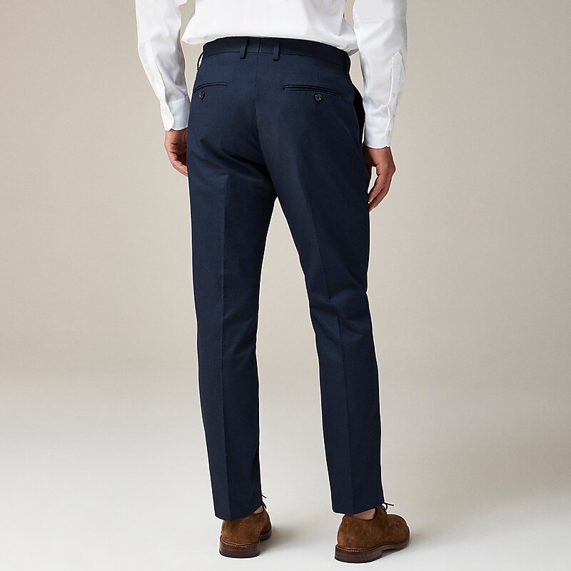 J.Crew Ludlow Slim-fit suit pant in Italian chino Navy Clearance | 30DEHFSMQ