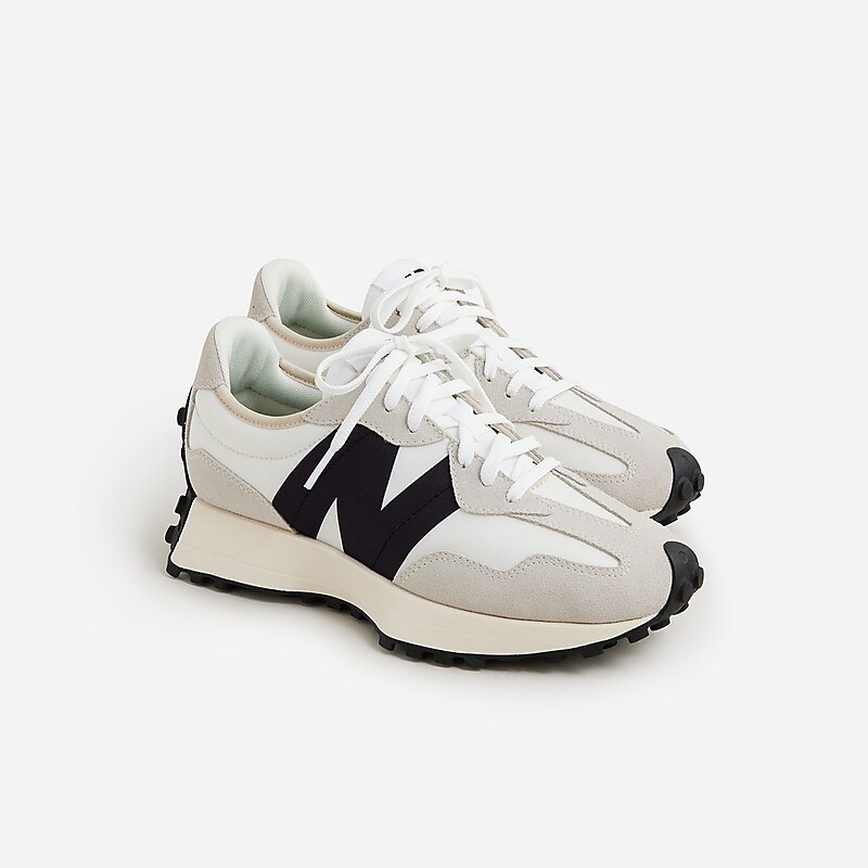 J.Crew New Balance® 327 sneakers Sea Salt Black Outlet | 94GZWXSKR