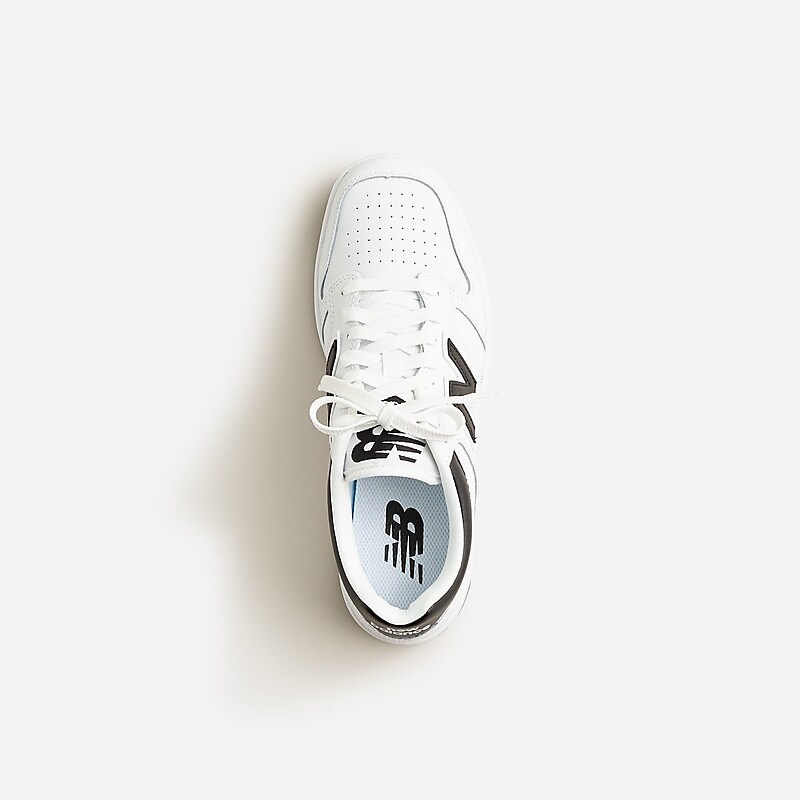 J.Crew New Balance® 480 sneakers White Black Online | 02AIWGNDQ