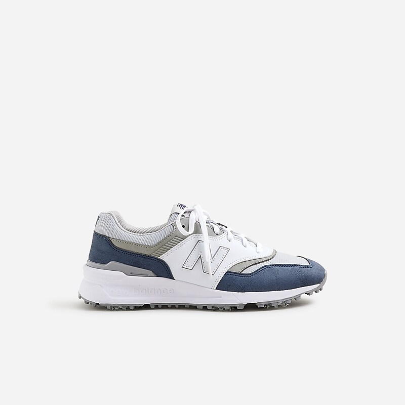 J.Crew New Balance® 997G golf shoes Navy White Clearance | 31PYRVDJC