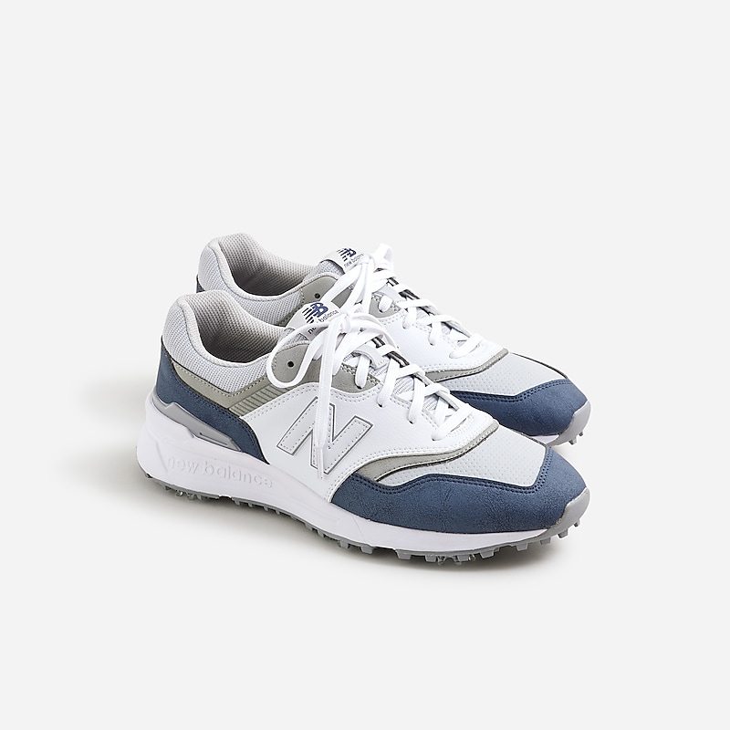 J.Crew New Balance® 997G golf shoes Navy White Clearance | 31PYRVDJC