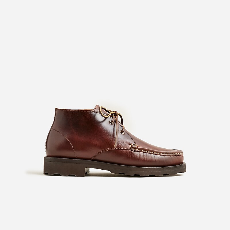 J.Crew Paraboot Maine leather boot Lisse America Online | 81XEAMIJZ