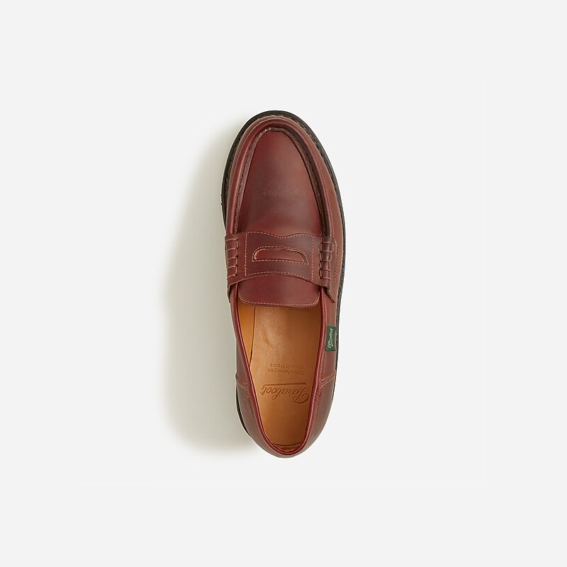 J.Crew Paraboot Reims loafers Lisse Marron Factory Promo | 68QELRVAT