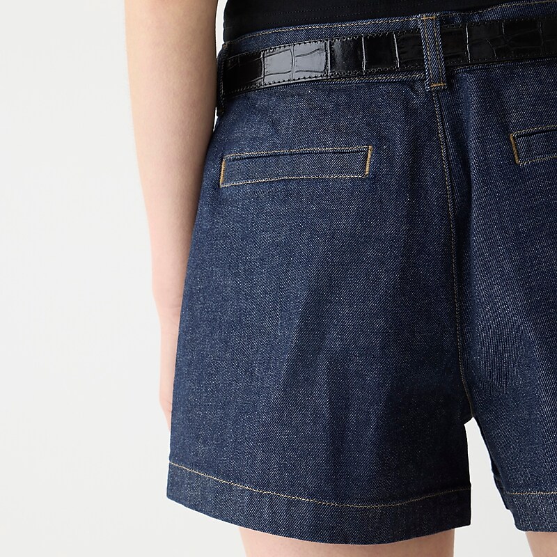 J.Crew Patch-pocket denim short in resin wash Resin Rinse Clearance | 41EILRNSA