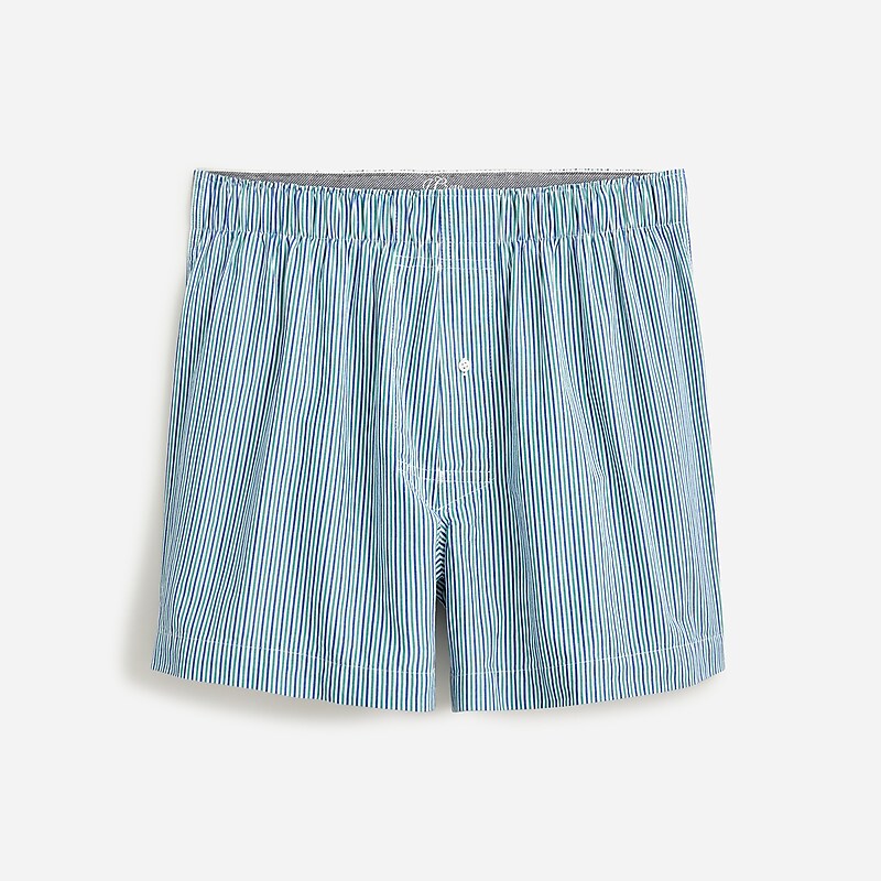 J.Crew Patterned boxers Christopher Blue Green USA | 16KSIJAPF