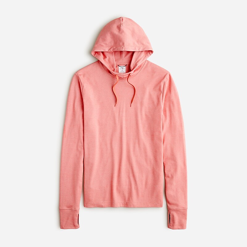 J.Crew Performance hoodie with COOLMAX® technology Dusty Barn Factory Promo | 69QBYPORD