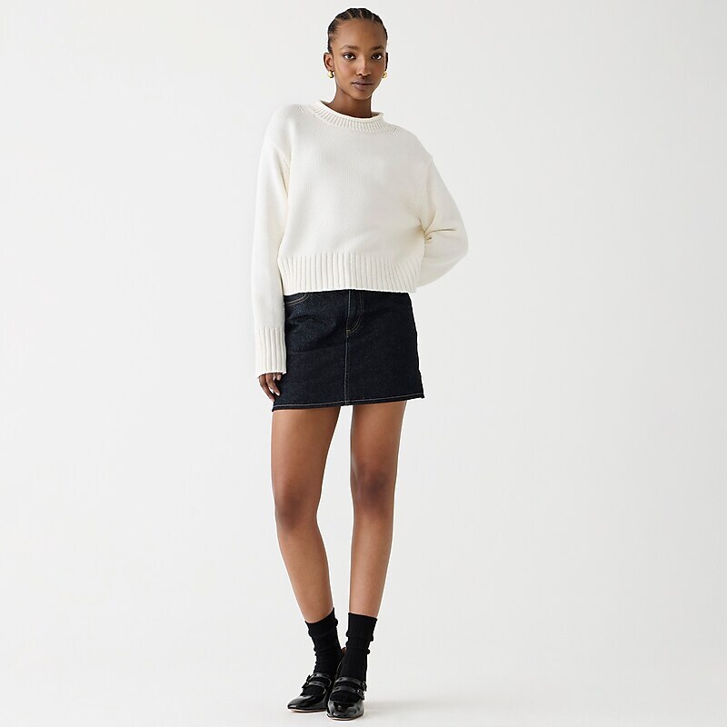 J.Crew Rollneck™ sweater Ivory USA | 16IZJKVXS