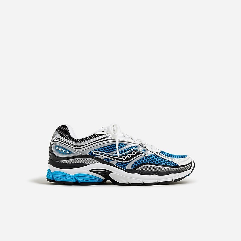 J.Crew Saucony® ProGrid Omni 9 sneakers Royal Silver Online | 85IXSHDEO