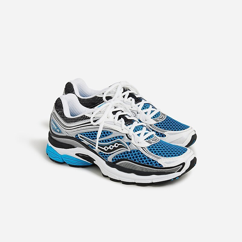 J.Crew Saucony® ProGrid Omni 9 sneakers Royal Silver Online | 85IXSHDEO