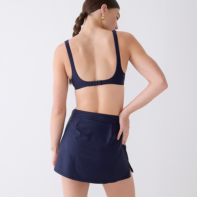 J.Crew Swim skirt Navy Sale | 24NTSDHJX