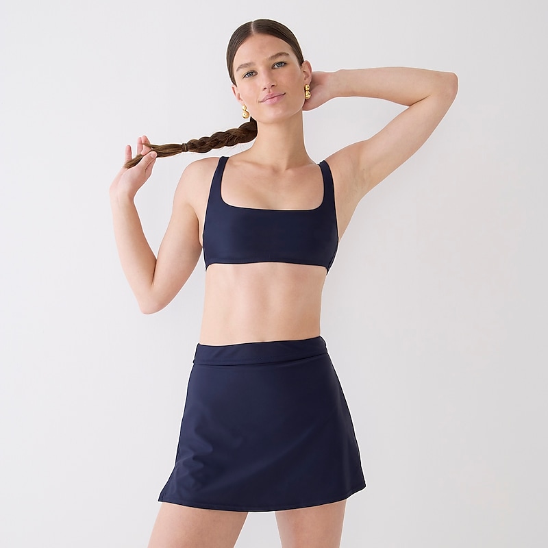 J.Crew Swim skirt Navy Sale | 24NTSDHJX