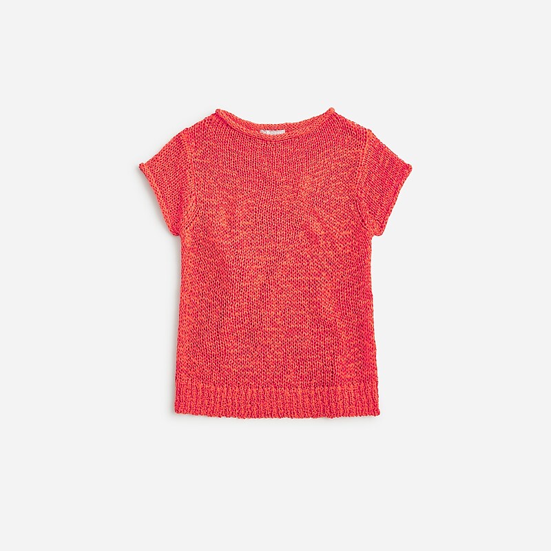 J.Crew Textured sweater-tee Poppy Factory Outlet | 59FPRGQKW