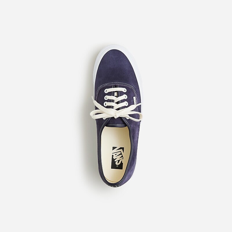 J.Crew Vans® Premium Authentic sneakers in suede Baritone Blue Outlet | 98YXHZGJF