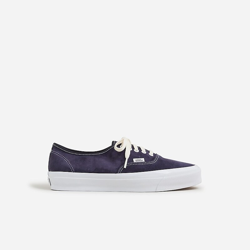 J.Crew Vans® Premium Authentic sneakers in suede Baritone Blue Outlet | 98YXHZGJF