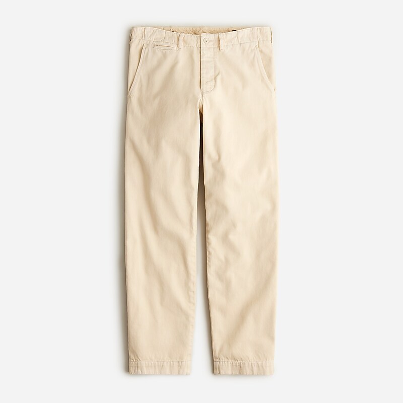 J.Crew Wallace & Barnes selvedge officer chino pant Sea Sand Online | 89TVZYOJA